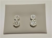 Orecchini Sangiorgi Preziosi Donna PREZIOSI SANGIORGI DUO in Oro bianco Diamante PS157824